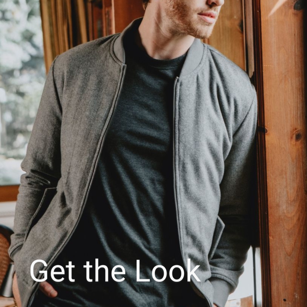 Ted Baker Neoprene Scuba Bomber Jacket